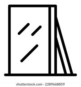 Dermatologist cabinet icon outline vector. Clinic health. Dry disease