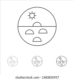 Dermatology, Dry Skin, Skin, Skin Care, Skin Bold and thin black line icon set
