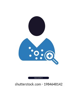 Dermatology icons. Medical and Health professional icons, Medical Sign and Symbols, Vector illustration, Illustration eps 10