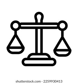 Derogation Vector Line Icon Design