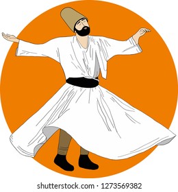 dervish, sufi, Semazen, Dervis, sufism, sufi dance, sufi whirling, ramadan, ramadan kareem, ramazan, islamic