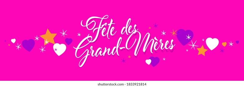 Fête des grand-mères, Grandmother's day in french language