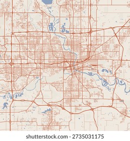 Des Moines City Map delve into the structured elegance of paris where refined linework and subtle monochrome hues create a blueprint of the urban grid and terracotta earth harmonizes with the.