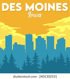 Des Moines Iowa Vereinigte Staaten