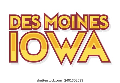 Des Moines Iowa Vereinigte Staaten