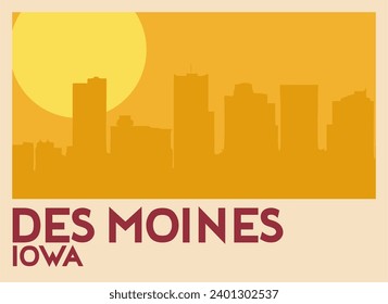 Des Moines Iowa Vereinigte Staaten