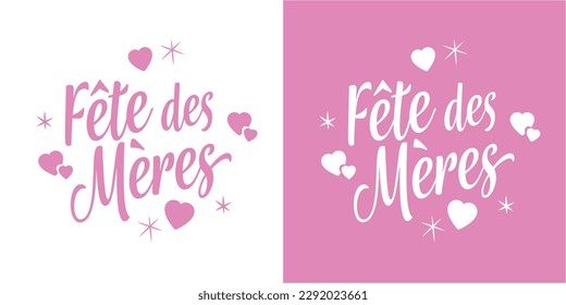 Fête des Mères, Mother's Day in french