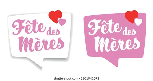 Fête des Mères, Mother's Day in french