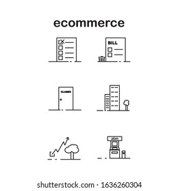 desaign ecommerce icons for websait or application