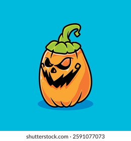 Desain Character Hellowween Icon Jack O'Lantern