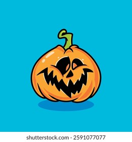 Desain Character Hellowween Icon Jack O'Lantern