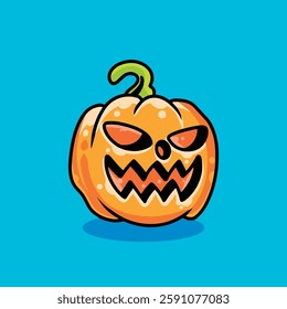 Desain Character Hellowween Icon Jack O'Lantern