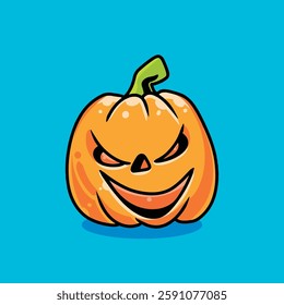 Desain Character Hellowween Icon Jack O'Lantern