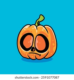 Desain Character Hellowween Icon Jack O'Lantern