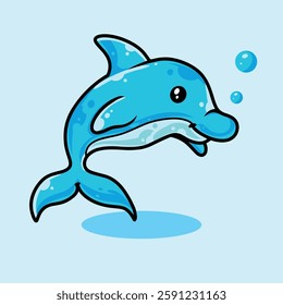 Desain Icon Vector Water Animals