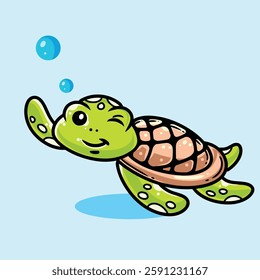 Desain Icon Vector Water Animals