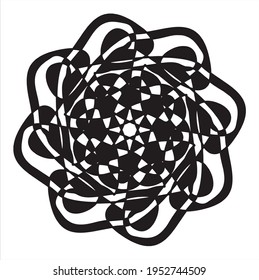 Desain Mandala Beautiful illustration Background