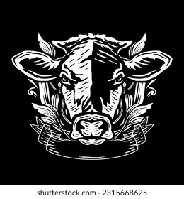 Desain Qurban Buffalo Head For Panitia Qurban di Hari Raya Idul Adha