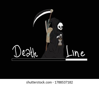 desain wallpaper HD, death line grimp reaper