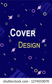 Descent and clean cover with bold text and creative look can be used in any proposal, pamphlet, business report and for greetings. Based on Bauhaus, Memphis, Abstract, Geometrical and Descent style.