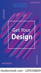 Descent and clean cover with bold text and creative look can be used in any proposal, pamphlet, business report and for greetings. Based on Bauhaus, Memphis, Abstract, Geometrical and Descent style.