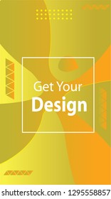 Descent and clean cover with bold text and creative look can be used in any proposal, pamphlet, business report and for greetings. Based on Bauhaus, Memphis, Abstract, Geometrical and Descent style.