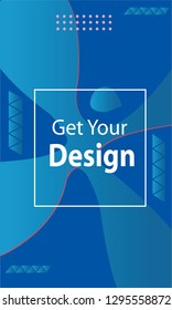 Descent and clean cover with bold text and creative look can be used in any proposal, pamphlet, business report and for greetings. Based on Bauhaus, Memphis, Abstract, Geometrical and Descent style.