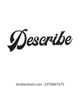describir el texto en fondo blanco.