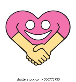 description of happy heart