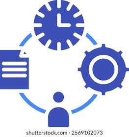 Description Icon Mixed Vector Illustration