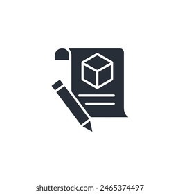 Vector.Símbolo de estilo lineal editable.Símbolo de estilo lineal para utilizar Diseño web,logotipo.Ilustración de símbolo.