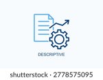 Descriptive Icon Or Logo Isolated Vector Illustration