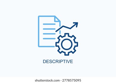 Descriptive Icon Or Logo Isolated Vector Illustration
