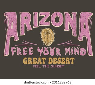 Desert adventure. Keep on explore. Mountain graphics print artwork. Feel the sunset design. Cactus wild. Desert vibes vector t-shirt design.