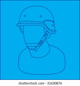 desert army soldier blueprint