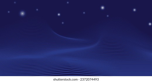 desert background, Light blue and white lines