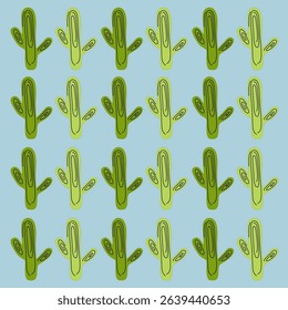 DESERT CACKTUSES DESIGN VINTAGE PATTERN TEXTURE 