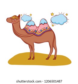 desert camel cartoon