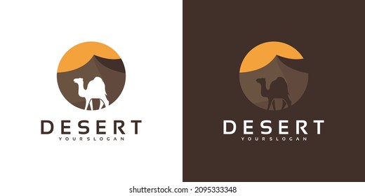 desert camel logo, reference logo.