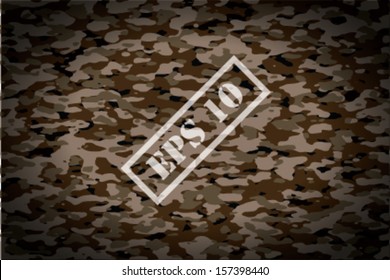 desert camouflage. EPS 10