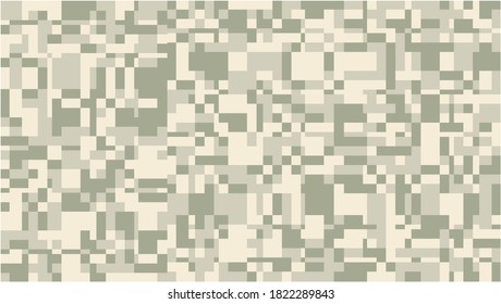 patrón de camuflaje desértico que contiene cuadrado disperso. 
