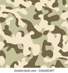 Desert Camouflage seamless pattern