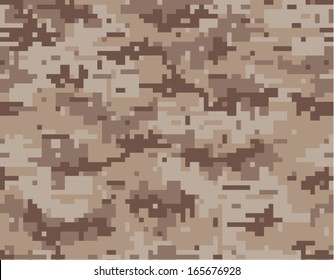 Desert camouflage seamless pattern
