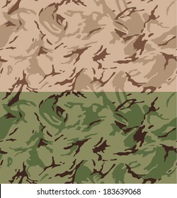 Desert camouflage seamless pattern
