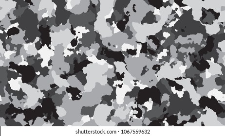 Desert camouflage seamless pattern. Vector illustration military texture, modern army camo clothing while hunting. Khaki fashion design style for t-shirt.