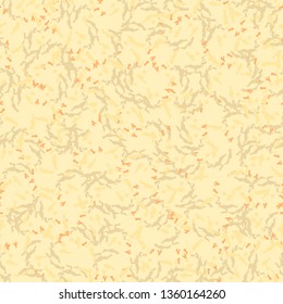 Desert camouflage of various shades of orange, beige and yellow colors. It is a colorful seamless pattern that can be used as a camo print for clothing and background and backdrop or wallpaper