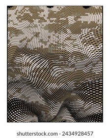  Desert commando Camo Pattern background