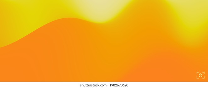 Desert dunes sunset landscape. Abstract background with dynamic effect. Creative design with vibrant gradients. 3D vector Illustration.