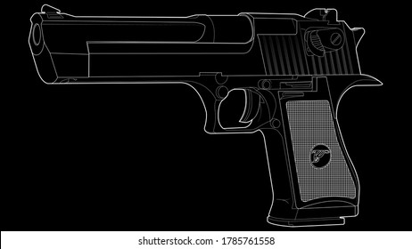 Desert Eagle Pistol Handgun Army