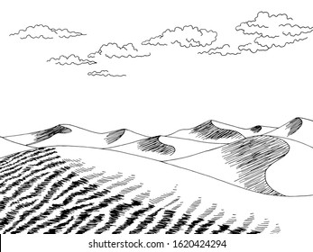 Sand Dune Sketch High Res Stock Images Shutterstock